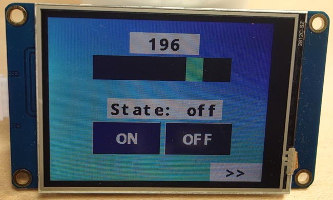 nextion-control-panel