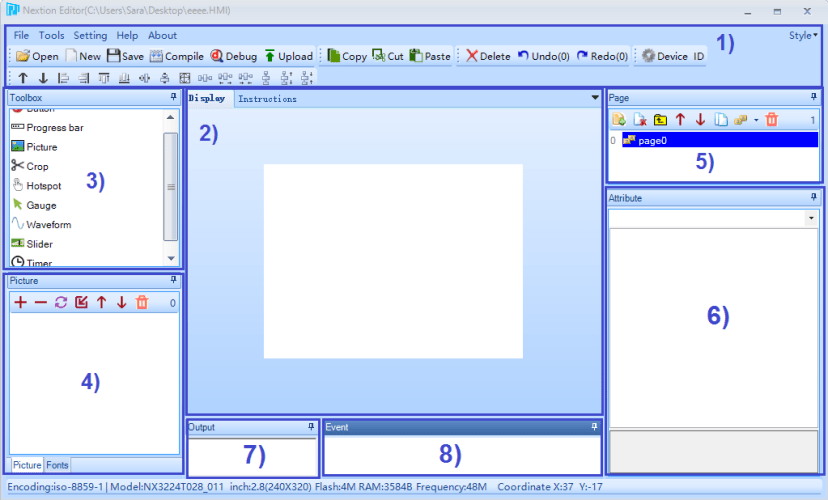 nextion-editor