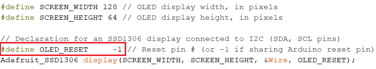 I2C OLED显示器使用教程 - Arduino教程