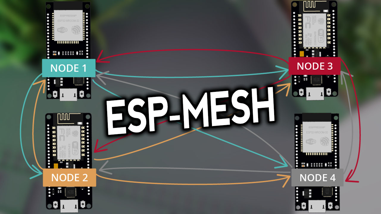 ESP-MESH 网络协议 - ESP32 和 ESP8266使用(painlessMesh 库)