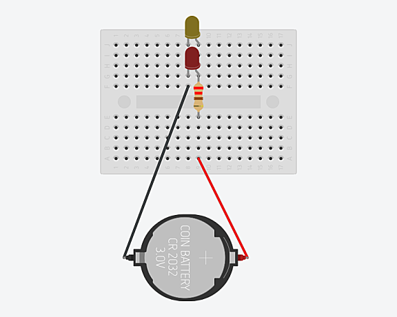 （2）基础电路之点亮两盏灯